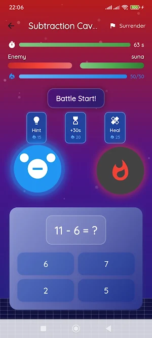 Math RPG Adventure Screenshot 1