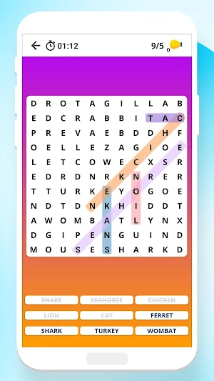 Word Search Puzzle - Brain Games Screenshot 0