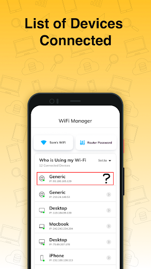 WiFi Password - Show Connected Screenshot 1