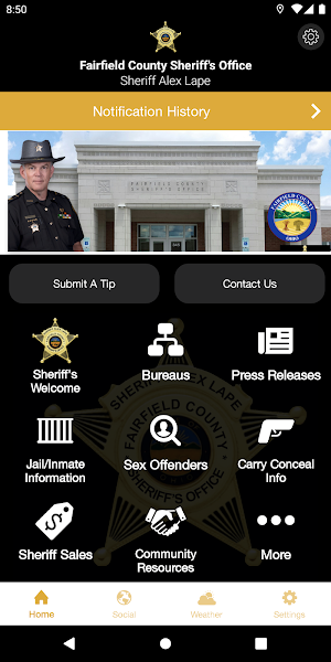 Fairfield County Sheriff Ohio Screenshot 0
