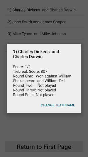 Badminton Tournament Manager Screenshot 2