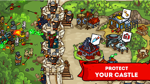 Towerwall - castle defense management strategy Screenshot 1