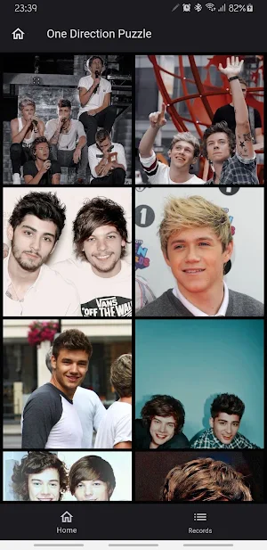 One Direction Puzzle Screenshot 1