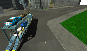 Car Transporter Truck Driving Screenshot 1