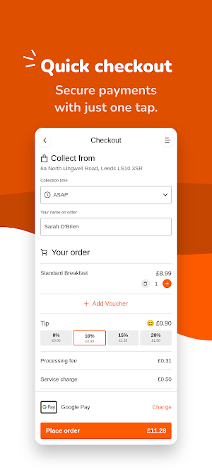 Toasties Breakfast Bar Screenshot 2