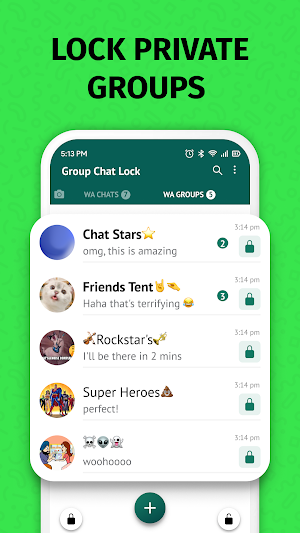 Chat Locker For WA - Messages Screenshot 2