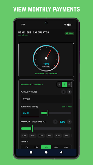 Bike EMI Loan Calculator Screenshot 3