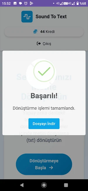 Sound To Text Dönüştürücü Screenshot 2
