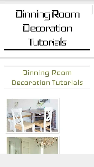 Dinning Room Design Offline Screenshot 2