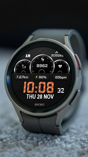 DIGI WEDA URX130 Watch face Screenshot 2
