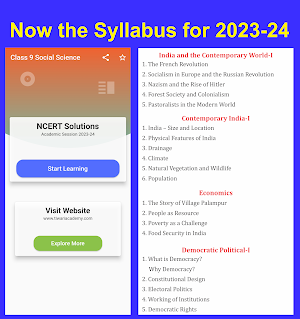 Class 9 Social Science 2023-24 Screenshot 0