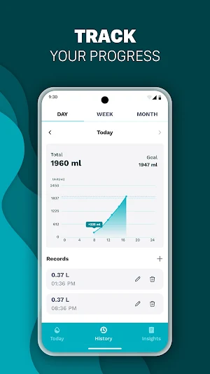 Water Tracker & Reminder Daily Screenshot 2