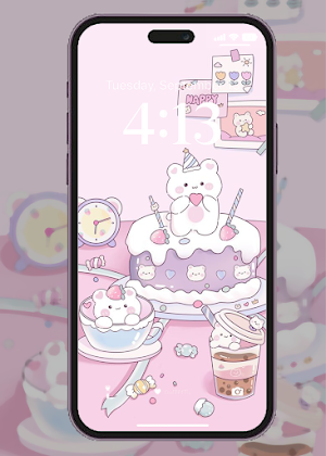 Kawaii Pastel Wallpaper Screenshot 0