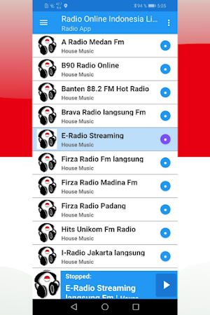 Radio Online Indonesia Live Fm Screenshot 1