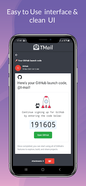 TMail : temp mail Screenshot 2