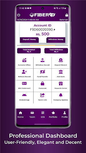 Fiber 9D - investment App Screenshot 0