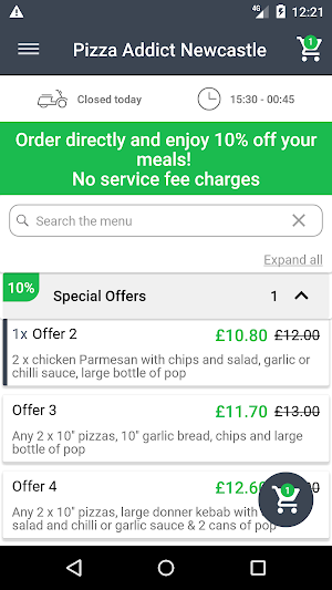 Pizza Addict Newcastle Screenshot 1