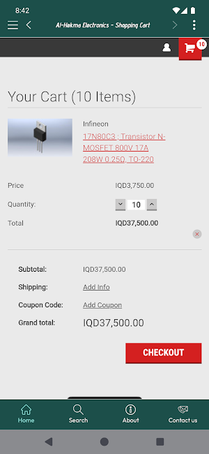 Al-Hekmh Electronics Screenshot 1