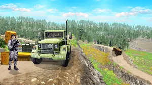 Army Checkpost Offroad Truck Driving Military Jeep Screenshot 1