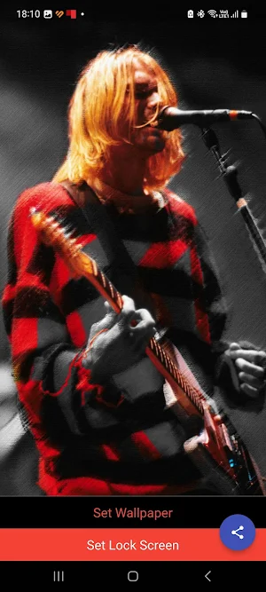 Kurt Cobain Nirvana Wallpapers Screenshot 3