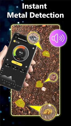 Metal Detector - EMF Scanner Screenshot 0