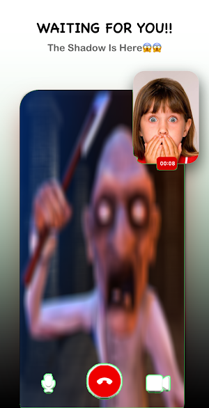 Scary Grandpa Video Call- Chat Screenshot 0