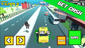 Crazy Road: Taxi Madness Screenshot 3