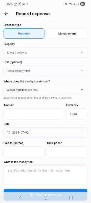 Bllar Manager Screenshot 3