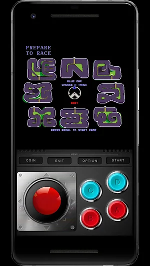 Super Sprint Screenshot 1