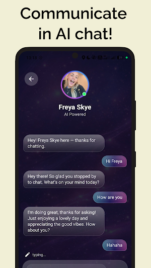 Freya Skye Fake Call & Chat Screenshot 3