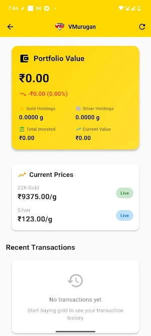 VMurugan DigiGold Screenshot 2