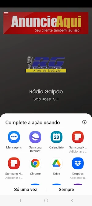Rádio Galpão Screenshot 1