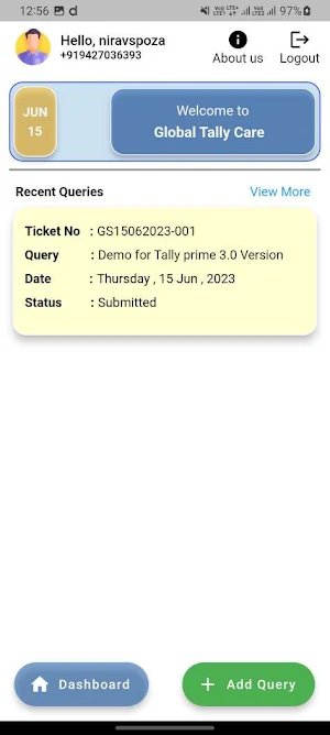 Global Tally Care Screenshot 3