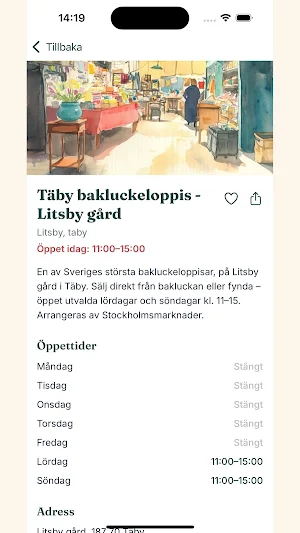 Loppiskartan – hitta loppisar Screenshot 2