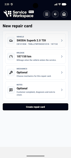 Service Workspace PRO Screenshot 3