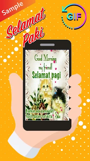 Indonesian Morning & Night Gif Screenshot 0