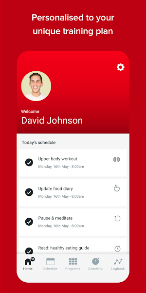TheGym online coach Screenshot 1