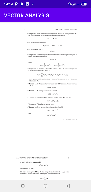 Vector Analysis Screenshot 3