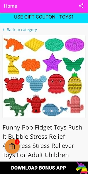 Pop It Fidget Toys Screenshot 0