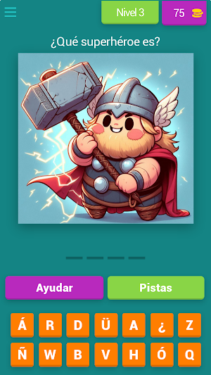 "Adivina el Superhéroe" Screenshot 3