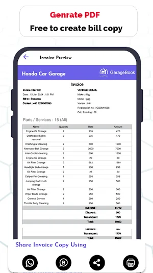 GarageBook - Garage Managment Screenshot 3