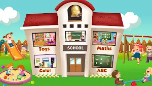 Kindergarten School Teacher: Kids Learning Games Screenshot 0