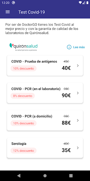 DoctorGO Screenshot 1