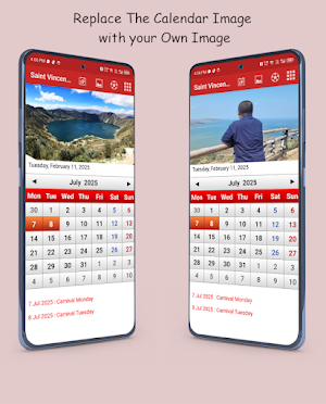Saint Vincent Calendar 2025 Screenshot 2