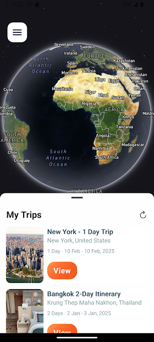 VizualTravel: Trip Planner Screenshot 2