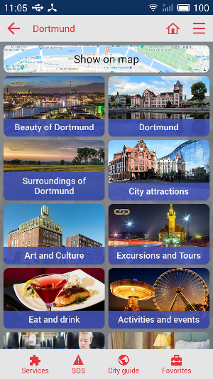 Dortmund city guide Screenshot 1