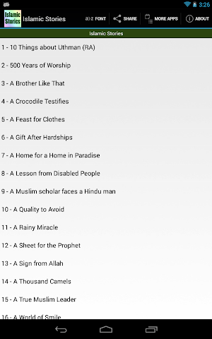Islamic Stories Screenshot 1