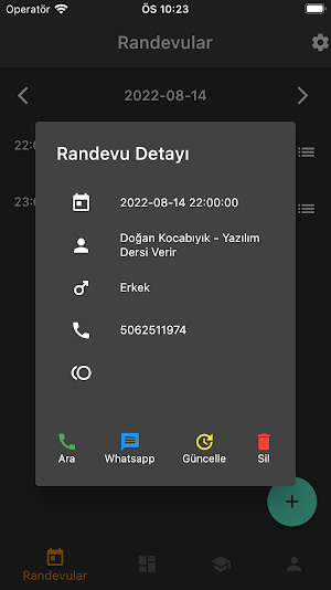 Appointment - Randevu Takip Screenshot 0
