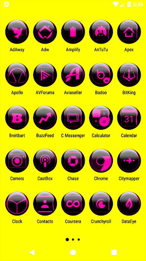 Pink Glass Orb Icon Pack Screenshot 1