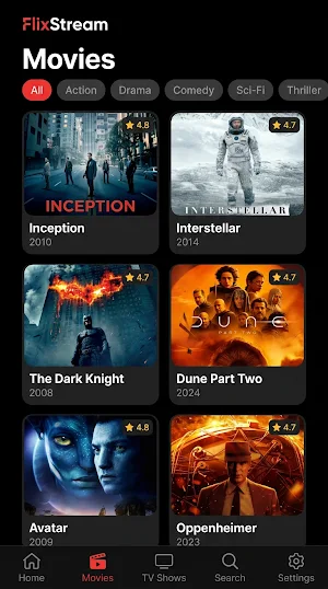 FlixStream - Movies & TV Shows Screenshot 3